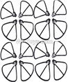 BOLON K-896 Parts-15 Outer protect frame(16pcs)-Black,BOLON K-896 RC Quadcopter Drone Spare Parts Accessories,BOLON TOYS K896 Replacement Parts
