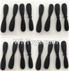 FAYEE FY802 Parts-04 Propellers,Main rotor blades(16pcs),FAYEE FY802 RC Quadcopter Drone Spare Parts FY802 Replacement Accessories Climbing & Walking RC Quadcopter Running Climbing Mini Drone