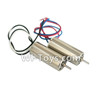 FAYEE FY802 Parts-08 rotating Motor with red and blue wire(1pcs-CW) & Reversing-rotating Motor with black and white wire(1pcs-CCW),FAYEE FY802 RC Quadcopter Drone Spare Parts FY802 Replacement Accessories Climbing & Walking RC Quadcopter Running Climbing
