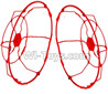 FAYEE FY802 Parts-19 Outer protect frame-Red,FAYEE FY802 RC Quadcopter Drone Spare Parts FY802 Replacement Accessories Climbing & Walking RC Quadcopter Running Climbing Mini Drone