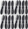 Fayee FY804 Parts-04 Propellers,Main rotor blades(16pcs),FY804 RC Quadcopter Drone Spare Parts FY804 Replacement Accessories