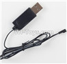 Fayee FY804 Parts-15 USB Charge Cable,FY804 RC Quadcopter Drone Spare Parts FY804 Replacement Accessories