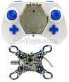 Fayee FY804 Parts-19 Transmitter & Circuit board-Blue,FY804 RC Quadcopter Drone Spare Parts FY804 Replacement Accessories