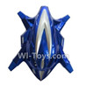 HuaJun HJ823 Parts-02 Upper and Bottom shell cover & Battery cover-Blue,HuaJun Toys HJ823 RC Quadcopter Drone Spare Parts,HJ Toys HJ823 Accessoriess Replacement