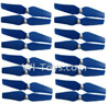 HuaJun HJ823 Parts-06 Propellers,Main rotor blades(16pcs)-Blue,HuaJun Toys HJ823 RC Quadcopter Drone Spare Parts,HJ Toys HJ823 Accessoriess Replacement