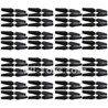 HuaJun HJ823 Parts-07 Propellers,Main rotor blades(64pcs)-Black,HuaJun Toys HJ823 RC Quadcopter Drone Spare Parts,HJ Toys HJ823 Accessoriess Replacement