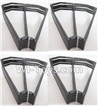HuaJun HJ823 Parts-13 Outer protect frame,Outer protect ring(16pcs)-Black,HuaJun Toys HJ823 RC Quadcopter Drone Spare Parts,HJ Toys HJ823 Accessoriess Replacement