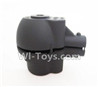 HuaJun HJ823 Parts-21 Upper and bottom motor cover(1pcs)-Black,HuaJun Toys HJ823 RC Quadcopter Drone Spare Parts,HJ Toys HJ823 Accessoriess Replacement
