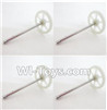 HuaJun HJ823 Parts-26 Main gear with hollow pipe(4pcs),HuaJun Toys HJ823 RC Quadcopter Drone Spare Parts,HJ Toys HJ823 Accessoriess Replacement