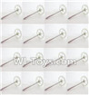 HuaJun HJ823 Parts-27 Main gear with hollow pipe(16pcs),HuaJun Toys HJ823 RC Quadcopter Drone Spare Parts,HJ Toys HJ823 Accessoriess Replacement