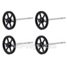 HuaJun W606-3 Parts-09 Main gear with hollow pipe(4pcs),HuaJun Toys W606-3 RC Quadcopter Drone Spare Parts,HJ Toys W606-3 Accessoriess Replacement