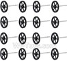 HuaJun W606-3 Parts-10 Main gear with hollow pipe(16pcs),HuaJun Toys W606-3 RC Quadcopter Drone Spare Parts,HJ Toys W606-3 Accessoriess Replacement