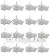 HuaJun Toys W606-5 Parts-11 Main motor seat and Main shaft(16pcs),HuaJun Toys W606-5 RC Quadcopter Drone Spare Parts,HJ Toys W606-5 Accessoriess Replacement