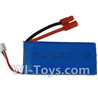HuaJun Toys W606-5 Parts-24 7.4v 2500mah Battery with Banana Plug(1pcs),HuaJun Toys W606-5 RC Quadcopter Drone Spare Parts,HJ Toys W606-5 Accessoriess Replacement