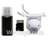 HuaJun Toys W606-5 Parts-38 HD Camera unit with USB Reader,4GB Memory card(Can not be used for 5.8G Image Transmission device),HuaJun Toys W606-5 RC Quadcopter Drone Spare Parts,HJ Toys W606-5 Accessoriess Replacement