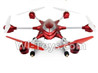 HuaJun Toys W609-7 W609-8 RC Hexacopter Drone-Standard configuration(Not include the Camera unit,Not include the FPV image transmission device)
