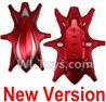 HuaJun Toys W609-7 W609-8 Parts-01-01 Upper and Bottom shell cover-Red,HuaJun Toys W609-7 W609-8 RC Hexadcopter Drone Spare Parts,HJ Toys W609-7 W609-8 Accessoriess Replacement