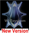 HuaJun Toys W609-7 W609-8 Parts-02-02 Upper shell cover-Blue,HuaJun Toys W609-7 W609-8 RC Hexadcopter Drone Spare Parts,HJ Toys W609-7 W609-8 Accessoriess Replacement