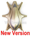 HuaJun Toys W609-7 W609-8 Parts-02-03 Upper shell cover-Golden,HuaJun Toys W609-7 W609-8 RC Hexadcopter Drone Spare Parts,HJ Toys W609-7 W609-8 Accessoriess Replacement