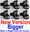 HuaJun Toys W609-7 W609-8 Parts-07-02 Motor seat(6pcs)-New version For Big Motor,HuaJun Toys W609-7 W609-8 RC Hexadcopter Drone Spare Parts,HJ Toys W609-7 W609-8 Accessoriess Replacement