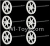 HuaJun Toys W609-7 W609-8 Parts-12-01 Main gear with hollow pipe(6pcs),HuaJun Toys W609-7 W609-8 RC Hexadcopter Drone Spare Parts,HJ Toys W609-7 W609-8 Accessoriess Replacement