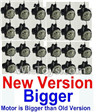 HuaJun Toys W609-7 W609-8 Parts-13-03 Whole motor unit(New verision)-(Include the Main motor,Main gear with hollow pipe,Motor seat,bearing)-24 set,HuaJun Toys W609-7 W609-8 RC Hexadcopter Drone Spare Parts,HJ Toys W609-7 W609-8 Accessoriess Replacement