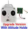HuaJun Toys W609-7 W609-8 Parts-21-02 Transmitter & Circuit board(Upgrade Version,With Altitude Holde),HuaJun Toys W609-7 W609-8 RC Hexadcopter Drone Spare Parts,HJ Toys W609-7 W609-8 Accessoriess Replacement
