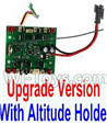 HuaJun Toys W609-7 W609-8 Parts-23-02 Circuit board,Receiver board(Upgrade Version,With Altitude Holde),HuaJun Toys W609-7 W609-8 RC Hexadcopter Drone Spare Parts,HJ Toys W609-7 W609-8 Accessoriess Replacement