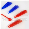 JJRC H16C Parts-29 lampshade(2pcs Red,2pcs Blue & 1pcs Red For the Upper shell cover) For JJRC H16 H16 RC Quadcopter,Drone Spare parts