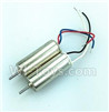JJRC H8 Mini parts-06 Rotating Motor with red and blue wire(1pcs) & Reversing-rotating Motor with black and white wire(1pcs) For JJRC H8 MINI Drone,H8 Quadcopter