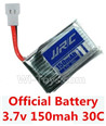 JJRC H8 Mini parts-12 Official 3.7v 150mah 30c Battery(1pcs) For JJRC H8 MINI Drone,H8 Quadcopter