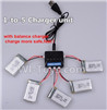 JJRC H8 Mini parts-16 Upgrade 1-to-5 charger and balance charger(Not include the 5 battery) For JJRC H8 MINI Drone,H8 Quadcopter