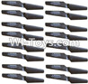 BoMing M39G Spare Parts-04-02 Propellers,Main Rotor blades(16pcs),Bo Ming BoMing M39G RC Quadcopter Drone Spare Parts Replacement Accessories M39