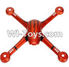 JJRC H11 H11C H11D Parts-06 Upper shell cover-Orange For JJRC H11 H11C H11D Quadcopter Spare parts,RC drone Parts,2.4G UFO Parts