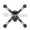 JJRC H11 H11C H11D Parts-07 Bottom shell cover-Black For JJRC H11 H11C H11D Quadcopter Spare parts,RC drone Parts,2.4G UFO Parts