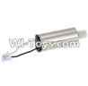 JJRC H11 H11C H11D Parts-19 Reversing-rotating Motor with Black and white wire(1pcs) For JJRC H11 H11C H11D Quadcopter Spare parts,RC drone Parts,2.4G UFO Parts