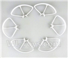JJRC H21 Parts-28 Outer protect frame(6pcs-White) For JJRC H21 H21 Quadcotper parts,H21 Drone Spare parts,2.4V UFO