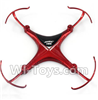 JJRC H22 Parts-02 Upper shell cover,Upper canopy-Red For JJRC H22 H22C Quadcopter Spare parts,RC drone Parts,2.4G UFO Parts