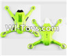 JJRC H26 H26C H26W Parts-01 Upper and Bottom shell cover-Green For JJRC H26 H26C H26D H26W Quadcopter Spare parts,RC drone Parts,2.4G UFO Parts