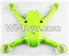 JJRC H26 H26C H26W Parts-04 Bottom shell cover-Green For JJRC H26 H26C H26D H26W Quadcopter Spare parts,RC drone Parts,2.4G UFO Parts