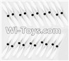JJRC H26 H26C H26W Parts-08 Main rotor blades,Propellers(20pcs) For JJRC H26 H26C H26D H26W Quadcopter Spare parts,RC drone Parts,2.4G UFO Parts
