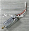 JJRC H26 H26C H26W Parts-25 Reversing-rotating Motor with Red and White Wire(1pcs) For JJRC H26 H26C H26D H26W Quadcopter Spare parts,RC drone Parts,2.4G UFO Parts