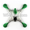 JJRC H29 H29C H29W H29G Parts-04 Upper shell cover-Green For JJRC H29 H29C H29W Quadcopter Spare parts,RC drone Parts,2.4G UFO Parts