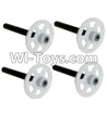 JJRC H29 H29C H29W H29G Parts-44 Main gear with hollow pipe(4pcs) For JJRC H29 H29C H29W Quadcopter Spare parts,RC drone Parts,2.4G UFO Parts