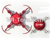 JJRC H30 H30C H30W Parts-01 Upper and bottom shell body cover-Red For JJRC H30 H30C H30W Quadcopter Spare parts,H30 H30C H30W RC drone Parts,2.4G UFO Spare Parts