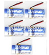 JJRC H30 H30C H30W Parts-17 Official 3.7v 150mah 20c battery(5pcs) For JJRC H30 H30C H30W Quadcopter Spare parts,H30 H30C H30W RC drone Parts,2.4G UFO Spare Parts