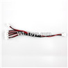 JJRC H30 H30C H30W Parts-22 Upgrade 1-to-5 Plug wire(Small White-to-White Plug) For JJRC H30 H30C H30W Quadcopter Spare parts,H30 H30C H30W RC drone Parts,2.4G UFO Spare Parts