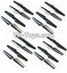 JJRC H31 H31C H31W Spare Parts-05 Propellers,Main rotor blades(16pcs)-Black,JJRC H31 H31C H31W RC Quadcopter Drone Spare Parts Replacement Accessories