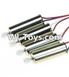 JJRC H31 H31C H31W Spare Parts-12 rotating Motor with red and Blue wire(CW-2pcs) & Reversing-rotating Motor with Red and white wire(CCW-2pcs),JJRC H31 H31C H31W RC Quadcopter Drone Spare Parts Replacement Accessories