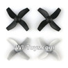 JJRC H36 Spare Parts-06 Propellers,Main rotor blades(4pcs)-Gray,JJRC H36 RC Quadcopter Drone Spare Parts Replacement Accessories